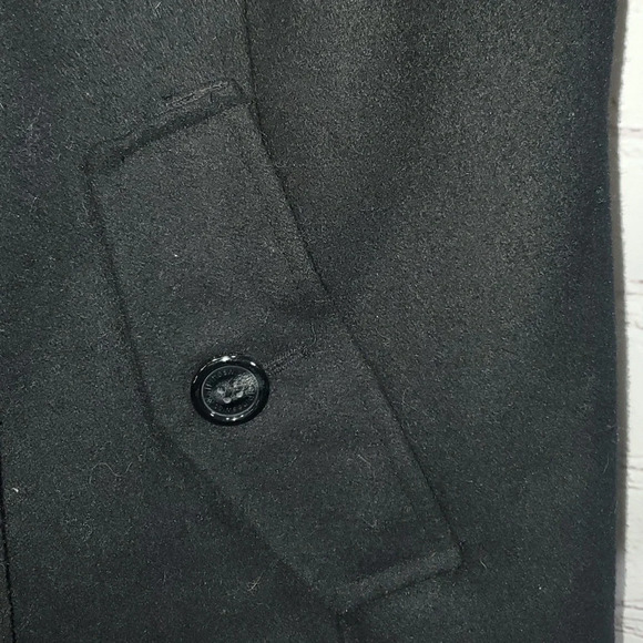 Alpine Swiss Parka Trench Pea Coat Jacket Fur Hood w Extra Button Women Size 1XL - Picture 11 of 16